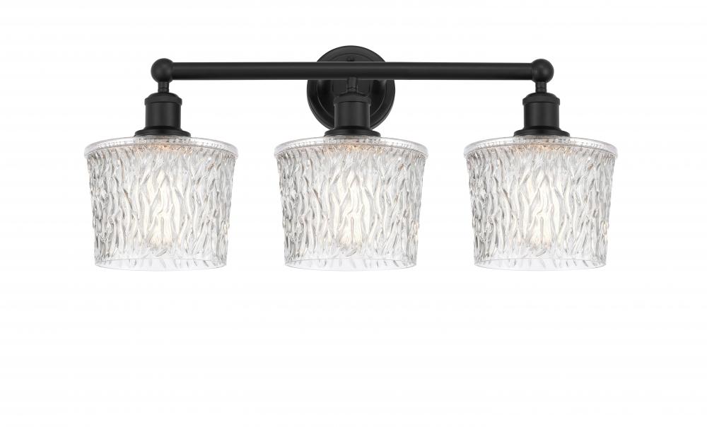 Niagara - 3 Light - 25 inch - Matte Black - Bath Vanity Light