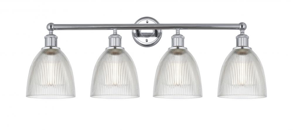 Castile - 4 Light - 33 inch - Polished Chrome - Bath Vanity Light