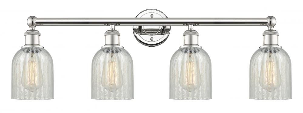 Caledonia - 4 Light - 32 inch - Polished Nickel - Bath Vanity Light