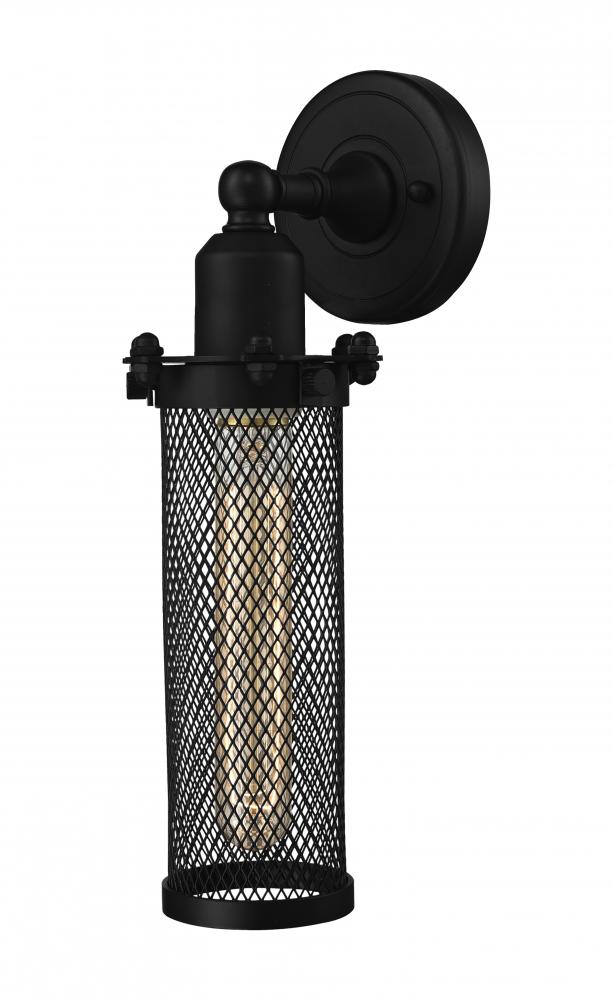 Quincy Hall - 1 Light - 5 inch - Matte Black - Sconce