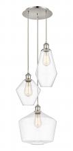 Innovations Lighting 113B-3P-PN-G652-MU - Cindyrella 3 Light 14 inch Multi-Pendant