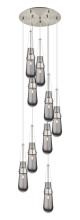 Innovations Lighting 119-452-1P-SN-G452-4SM - Milan - 9 Light - 19 inch - Brushed Satin Nickel - Multi Pendant