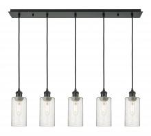 Innovations Lighting 125B-5P-BK-G434-7SDY - Crown Point - 5 Light - 37 inch - Matte Black - Linear Pendant