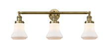 Innovations Lighting 205-BB-G191 - Bellmont - 3 Light - 30 inch - Brushed Brass - Bath Vanity Light