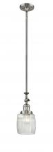 Innovations Lighting 206-SN-G302 - Colton - 1 Light - 6 inch - Brushed Satin Nickel - Stem Hung - Mini Pendant