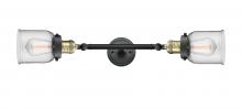 Innovations Lighting 208L-BAB-G52 - Bell - 2 Light - 5 inch - Black Antique Brass - Bath Vanity Light