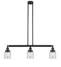 Innovations Lighting 213-OB-G52 - Bell - 3 Light - 38 inch - Oil Rubbed Bronze - Stem Hung - Island Light