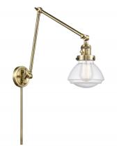 Innovations Lighting 238-AB-G324 - Olean - 1 Light - 9 inch - Antique Brass - Swing Arm