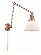 Innovations Lighting 238-AC-G41 - Cone - 1 Light - 8 inch - Antique Copper - Swing Arm