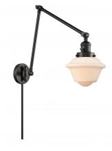 Innovations Lighting 238-BK-G531 - Oxford - 1 Light - 8 inch - Matte Black - Swing Arm