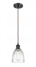 Innovations Lighting 516-1P-OB-G442 - Brookfield - 1 Light - 6 inch - Oil Rubbed Bronze - Cord hung - Mini Pendant