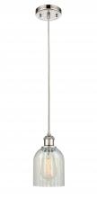 Innovations Lighting 516-1P-PN-G2511 - Caledonia - 1 Light - 5 inch - Polished Nickel - Cord hung - Mini Pendant