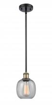 Innovations Lighting 516-1S-BAB-G104 - Belfast - 1 Light - 6 inch - Black Antique Brass - Mini Pendant