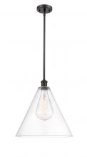 Innovations Lighting 516-1S-OB-GBC-162 - Berkshire - 1 Light - 16 inch - Oil Rubbed Bronze - Pendant