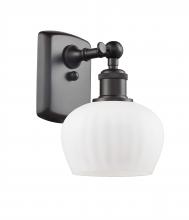 Innovations Lighting 516-1W-OB-G91 - Fenton - 1 Light - 7 inch - Oil Rubbed Bronze - Sconce