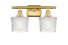 Innovations Lighting 516-2W-SG-G402 - Niagara - 2 Light - 17 inch - Satin Gold - Bath Vanity Light