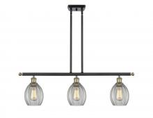 Innovations Lighting 516-3I-BAB-G82 - Eaton - 3 Light - 36 inch - Black Antique Brass - Cord hung - Island Light