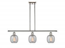 Innovations Lighting 516-3I-PN-G104 - Belfast - 3 Light - 36 inch - Polished Nickel - Cord hung - Island Light