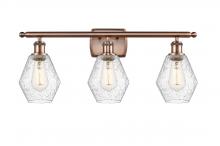 Innovations Lighting 516-3W-AC-G654-6 - Cindyrella - 3 Light - 26 inch - Antique Copper - Bath Vanity Light