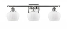 Innovations Lighting 516-3W-SN-G91-LED - Fenton - 3 Light - 27 inch - Brushed Satin Nickel - Bath Vanity Light