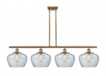 Innovations Lighting 516-4I-BB-G92-L - Fenton - 4 Light - 49 inch - Brushed Brass - Cord hung - Island Light