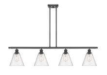 Innovations Lighting 516-4I-OB-GBC-84 - Berkshire - 4 Light - 48 inch - Oil Rubbed Bronze - Cord hung - Island Light