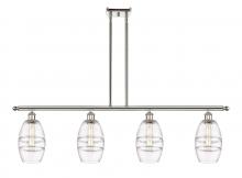 Innovations Lighting 516-4I-PN-G557-6CL - Vaz - 4 Light - 48 inch - Polished Nickel - Cord hung - Island Light