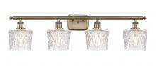 Innovations Lighting 516-4W-AB-G402 - Niagara - 4 Light - 37 inch - Antique Brass - Bath Vanity Light