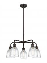 Innovations Lighting 516-5CR-OB-G442 - Brookfield - 5 Light - 24 inch - Oil Rubbed Bronze - Chandelier