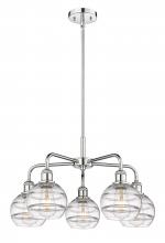 Innovations Lighting 516-5CR-PC-G556-6CL - Rochester - 5 Light - 24 inch - Polished Chrome - Chandelier