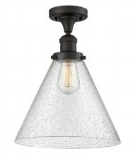 Innovations Lighting 517-1CH-OB-G44-L-LED - Cone - 1 Light - 12 inch - Oil Rubbed Bronze - Semi-Flush Mount