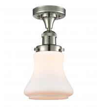 Innovations Lighting 517-1CH-PN-G191 - Bellmont - 1 Light - 6 inch - Polished Nickel - Semi-Flush Mount