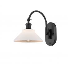 Innovations Lighting 518-1W-BK-G131 - Orwell - 1 Light - 8 inch - Matte Black - Sconce