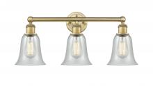 Innovations Lighting 616-3W-BB-G2812 - Hanover - 3 Light - 24 inch - Brushed Brass - Bath Vanity Light