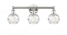 Innovations Lighting 616-3W-PN-G1213-6 - Athens Deco Swirl - 3 Light - 24 inch - Polished Nickel - Bath Vanity Light