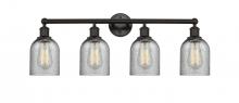 Innovations Lighting 616-4W-OB-G257 - Caledonia - 4 Light - 32 inch - Oil Rubbed Bronze - Bath Vanity Light