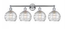 Innovations Lighting 616-4W-PC-G1213-8 - Athens Deco Swirl - 4 Light - 35 inch - Polished Chrome - Bath Vanity Light