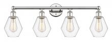 Innovations Lighting 616-4W-PN-G652-6 - Cindyrella - 4 Light - 33 inch - Polished Nickel - Bath Vanity Light