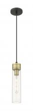 Innovations Lighting 617-1P-BAB-G617-11SDY - Boreas - 1 Light - 3 inch - Black Antique Brass - Cord Hung - Mini Pendant