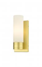 Innovations Lighting 617-1W-SG-G617-8SWH - Boreas - 1 Light - 5 inch - Satin Gold - Sconce