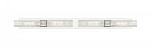 Innovations Lighting 617L-4W-PN-G617-11SCL - Boreas - 4 Light - 51 inch - Polished Nickel - Bath Vanity Light