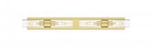 Innovations Lighting 617S-4W-SG-G617-8CL - Boreas - 4 Light - 39 inch - Satin Gold - Bath Vanity Light