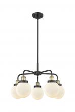 Innovations Lighting 916-5CR-BAB-G201-6 - Beacon - 5 Light - 25 inch - Black Antique Brass - Chandelier