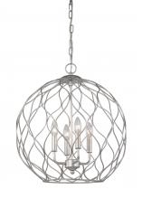 Matteo Lighting C54404SV - Parisian Mesh Pendant