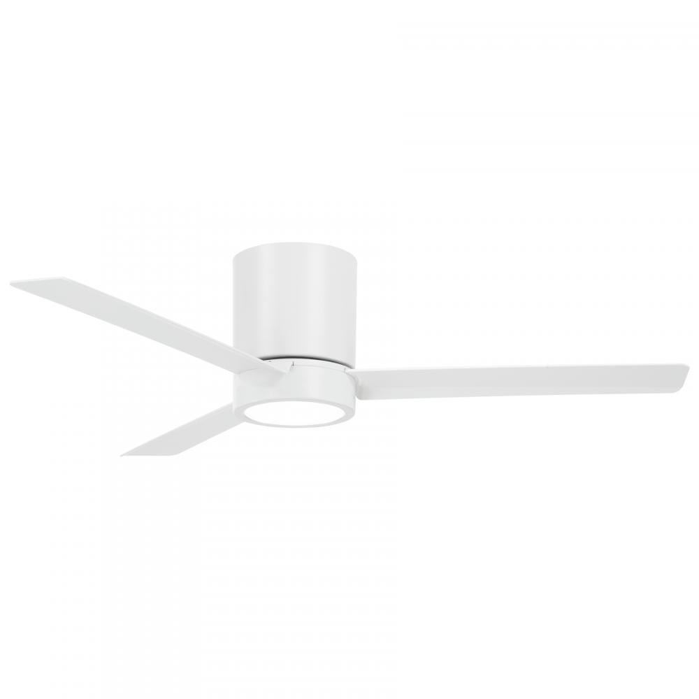 Roto Flush - 52" Hugger Ceiling Fan W/LED Light