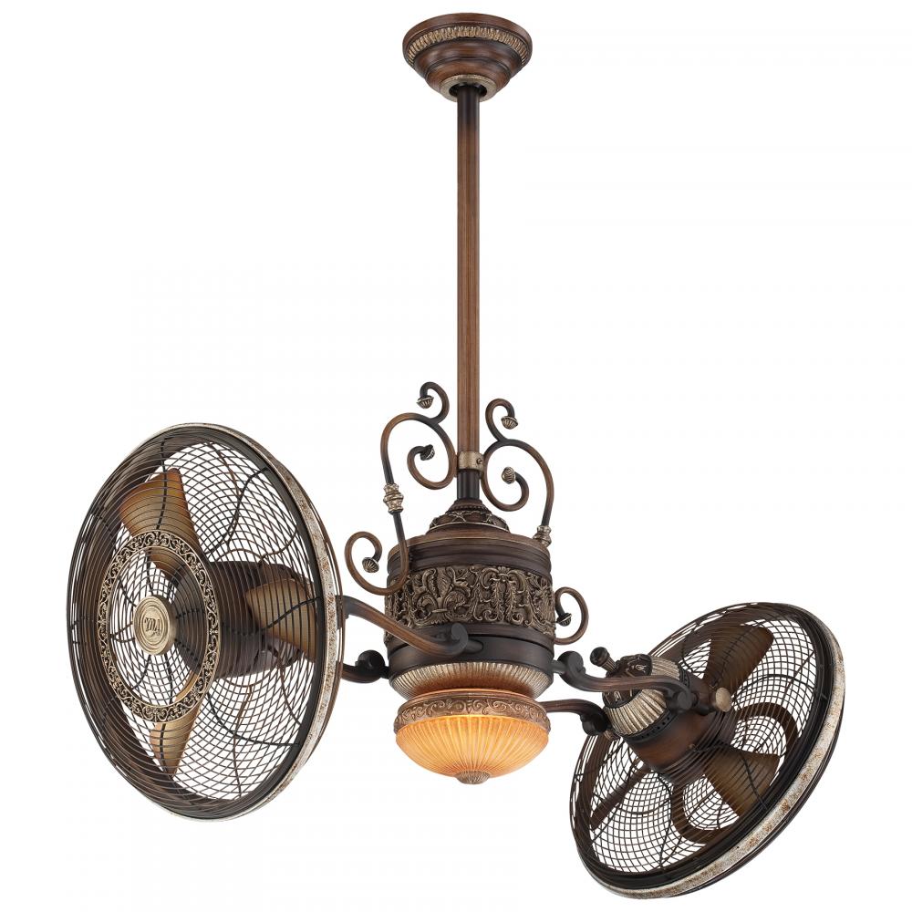 Traditional Gyro - LED 42" Ceiling Fan