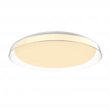 Kuzco Lighting Inc FM43121-CL-5CCT - Hampton 21-in Clear LED Flush Mount