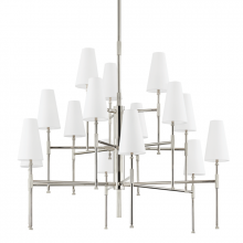 Hudson Valley 3748-PN - Bowery Chandelier