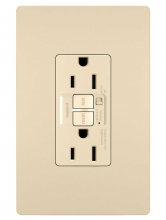 Legrand Radiant 1597TRAICCD4 - radiant? Tamper-Resistant 15A Duplex Self-Test GFCI Receptacles with Audible Alarm and SafeLock? (4 pack)