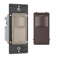 Legrand Radiant RRW600UBCCCV4 - radiant® Single Pole 3-Way Occupancy Sensor, Dark Bronze